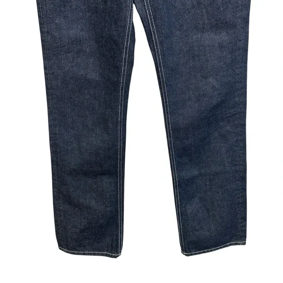 EB Denim High Rise Straight Jeans in Midnight Size 26 NWOT - Picture 7 of 13